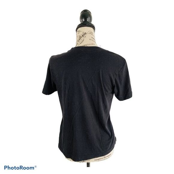 Vintage Old Navy AC DC T-Shirt Juniors Size Large Black Collectible Cotton Blend - Picture 4 of 6